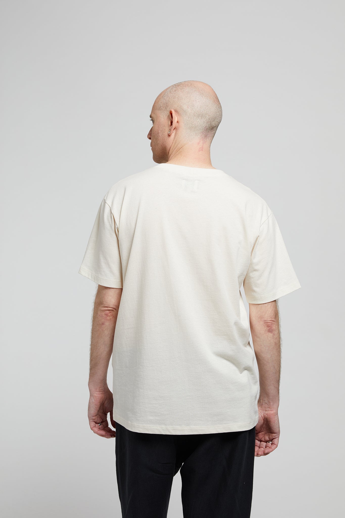 A.BCH A.15 Undyed Classic T-shirt in Organic Cotton