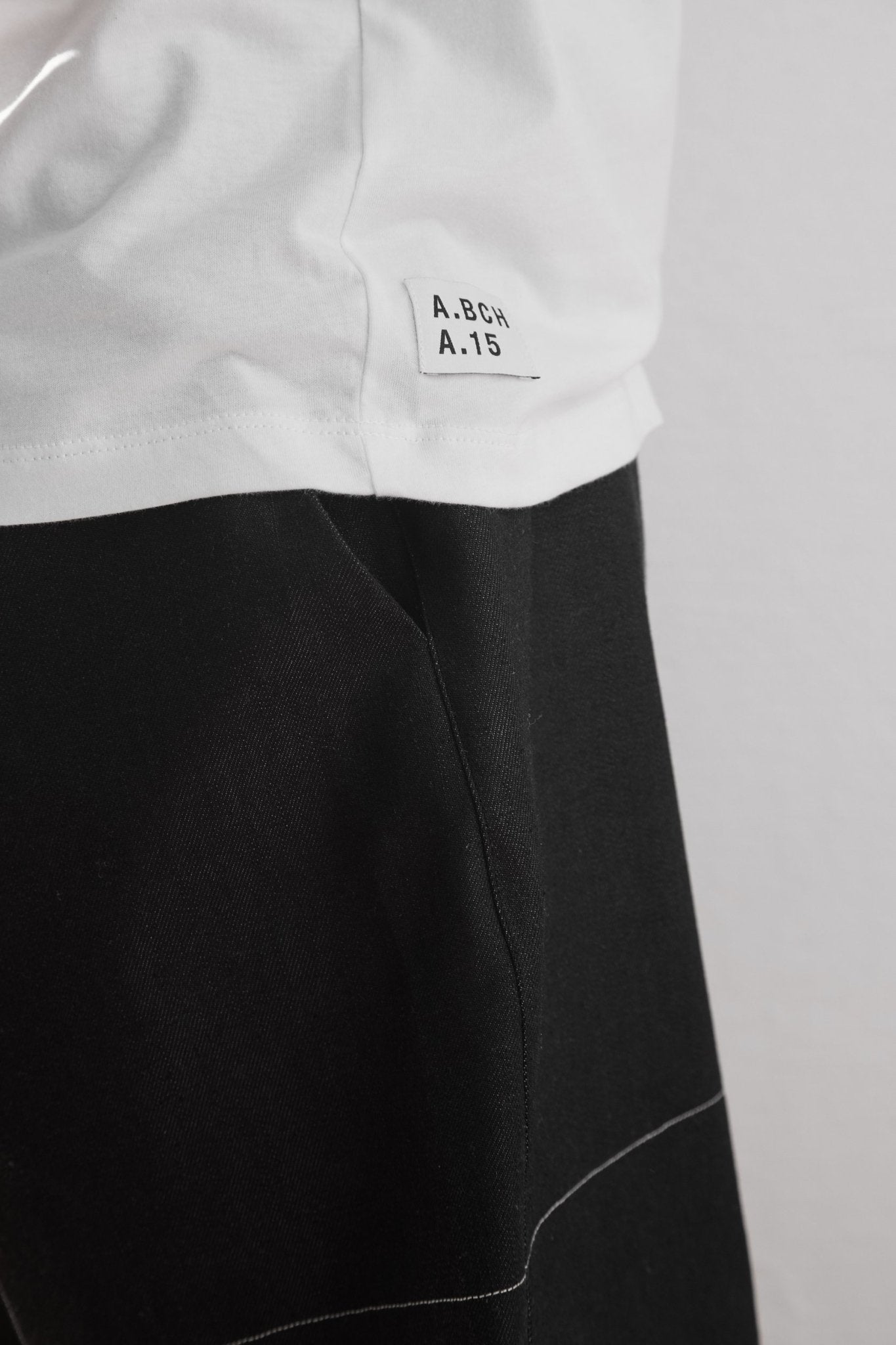 A.BCH A.16 Dark Indigo Signature Shorts in Organic Cotton Raw Denim