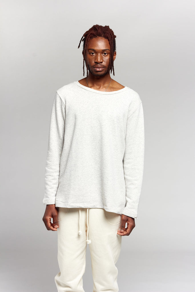 A.09 Grey Organic Cotton Sweatshirt | A.BCH