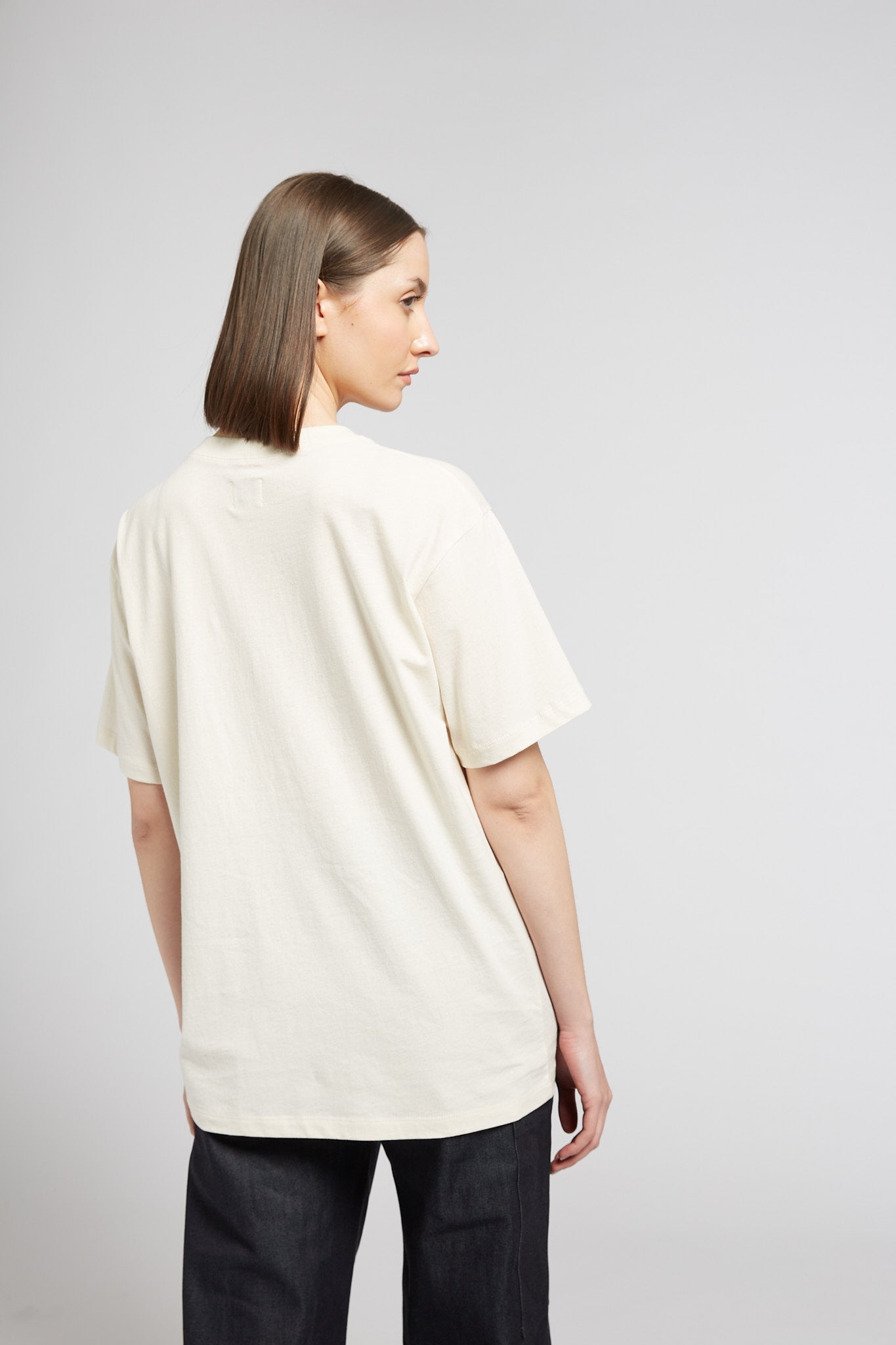 A.15 Undyed Classic Tshirt in Organic and Recycled Cotton