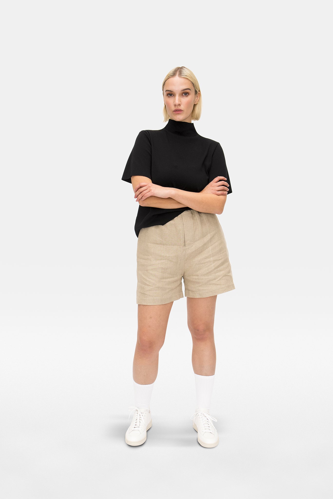 Organic Linen Shorts, A.BCH