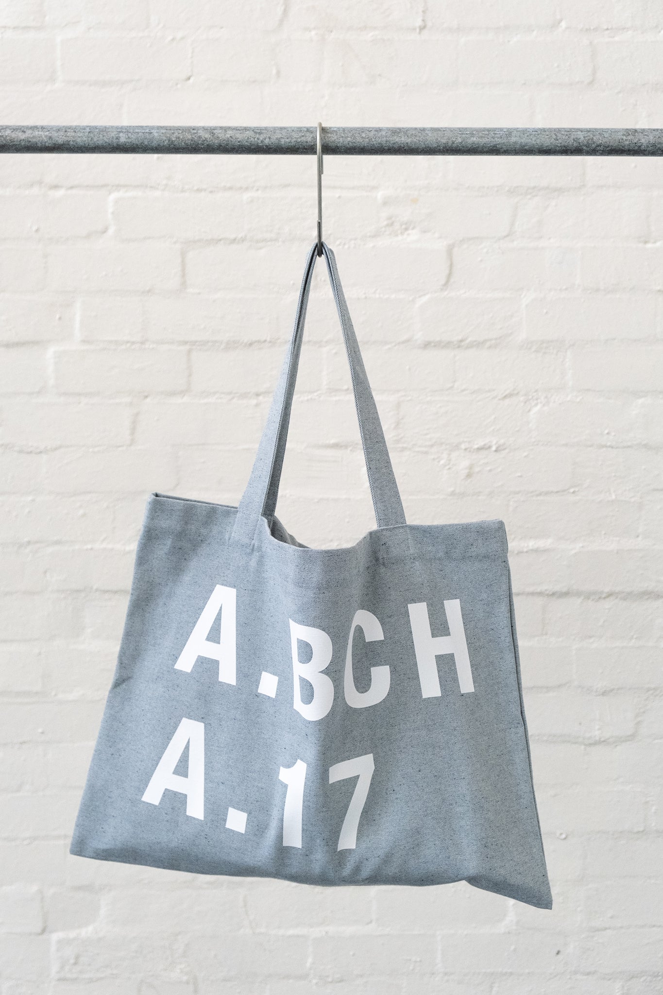 A.BCH A.17 Light Indigo Oversize Tote in Recycled Cotton