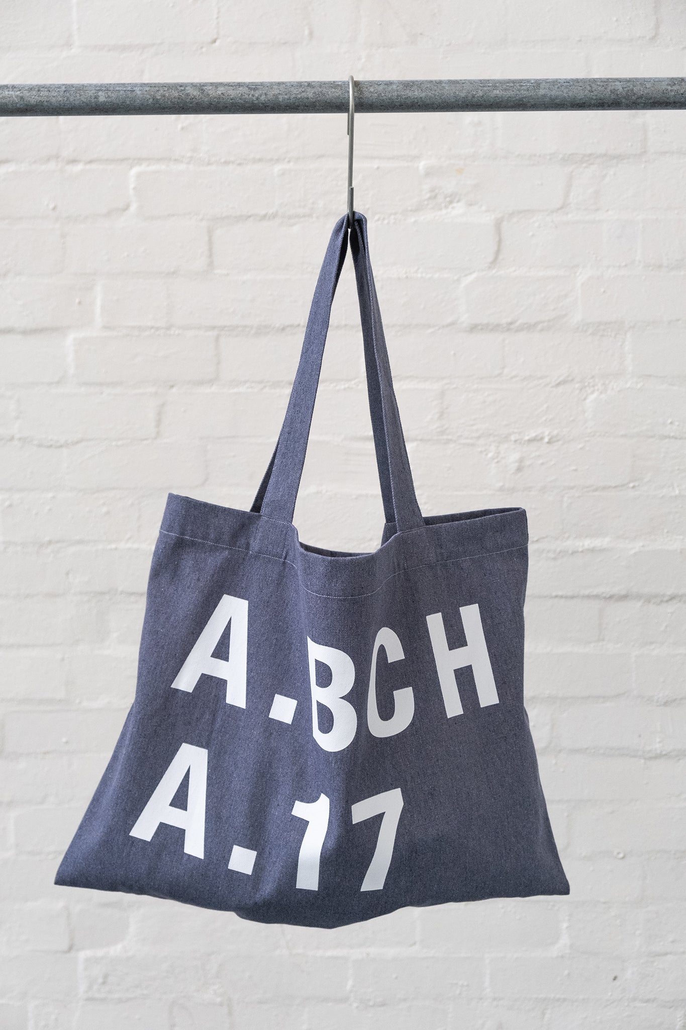 A.BCH A.17 Mid Indigo Oversize Tote in Recycled Cotton