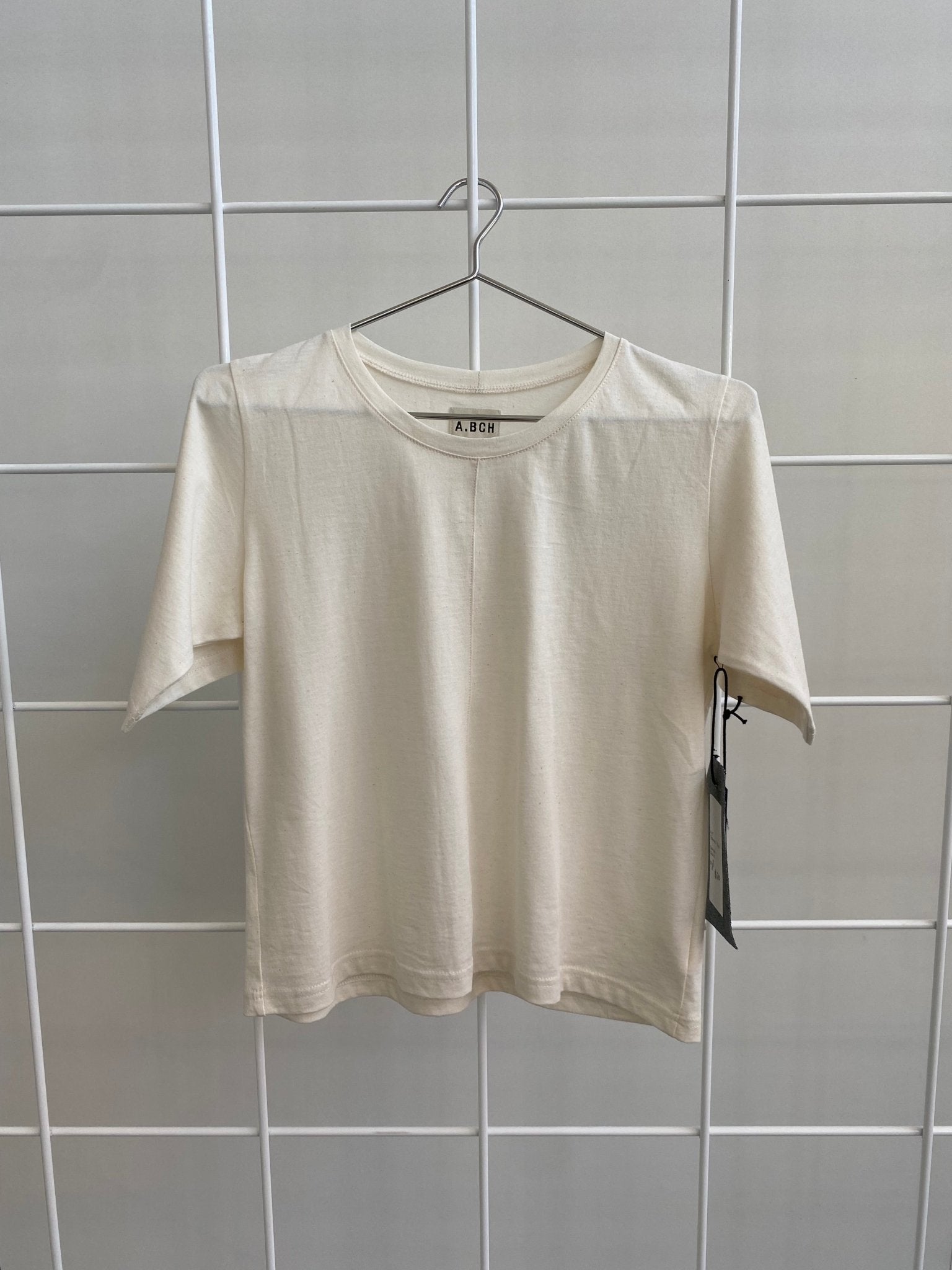 A.27 Undyed Cotton Tailored Tshirt