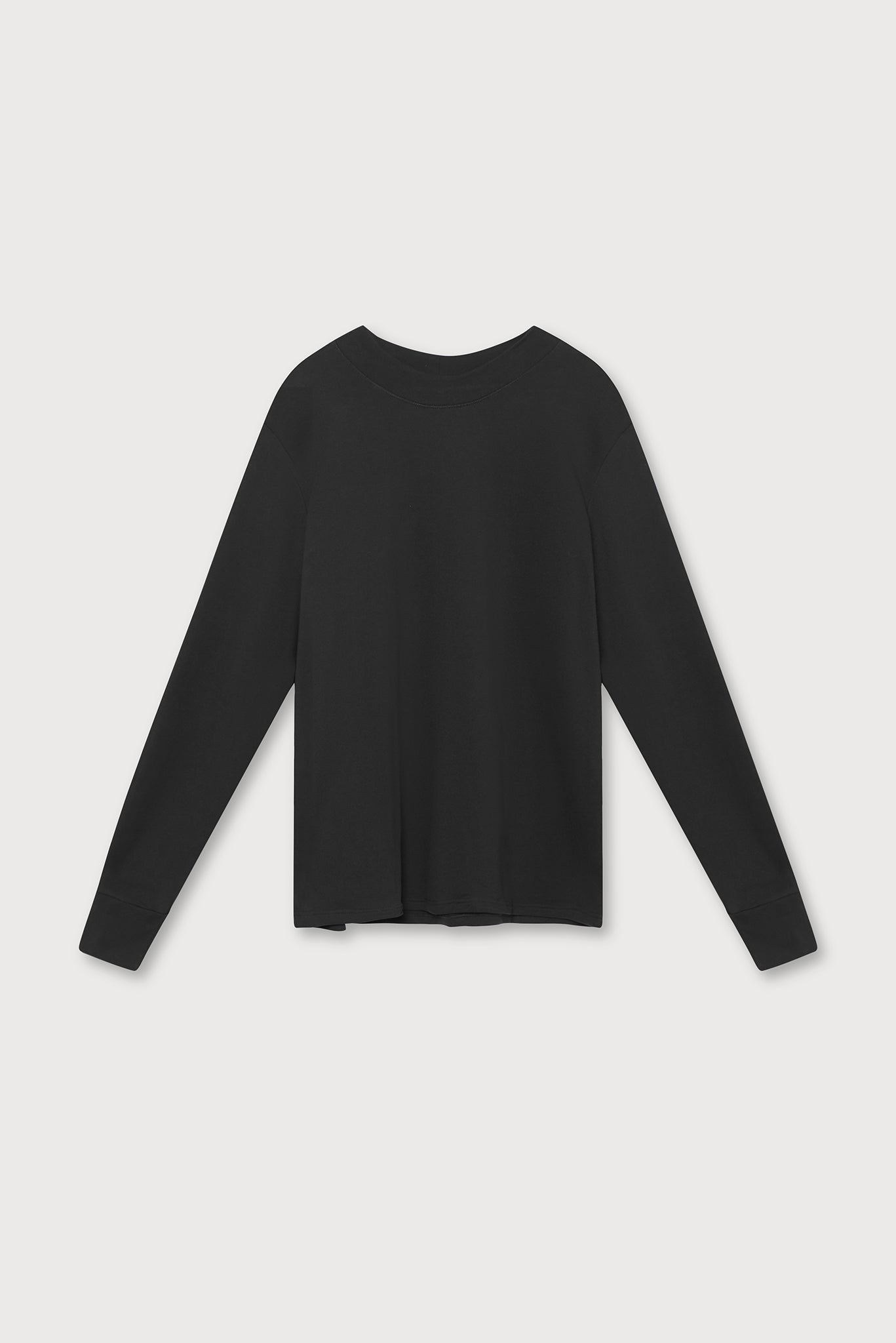 A.BCH A.33 Black Sweater in Organic Cotton