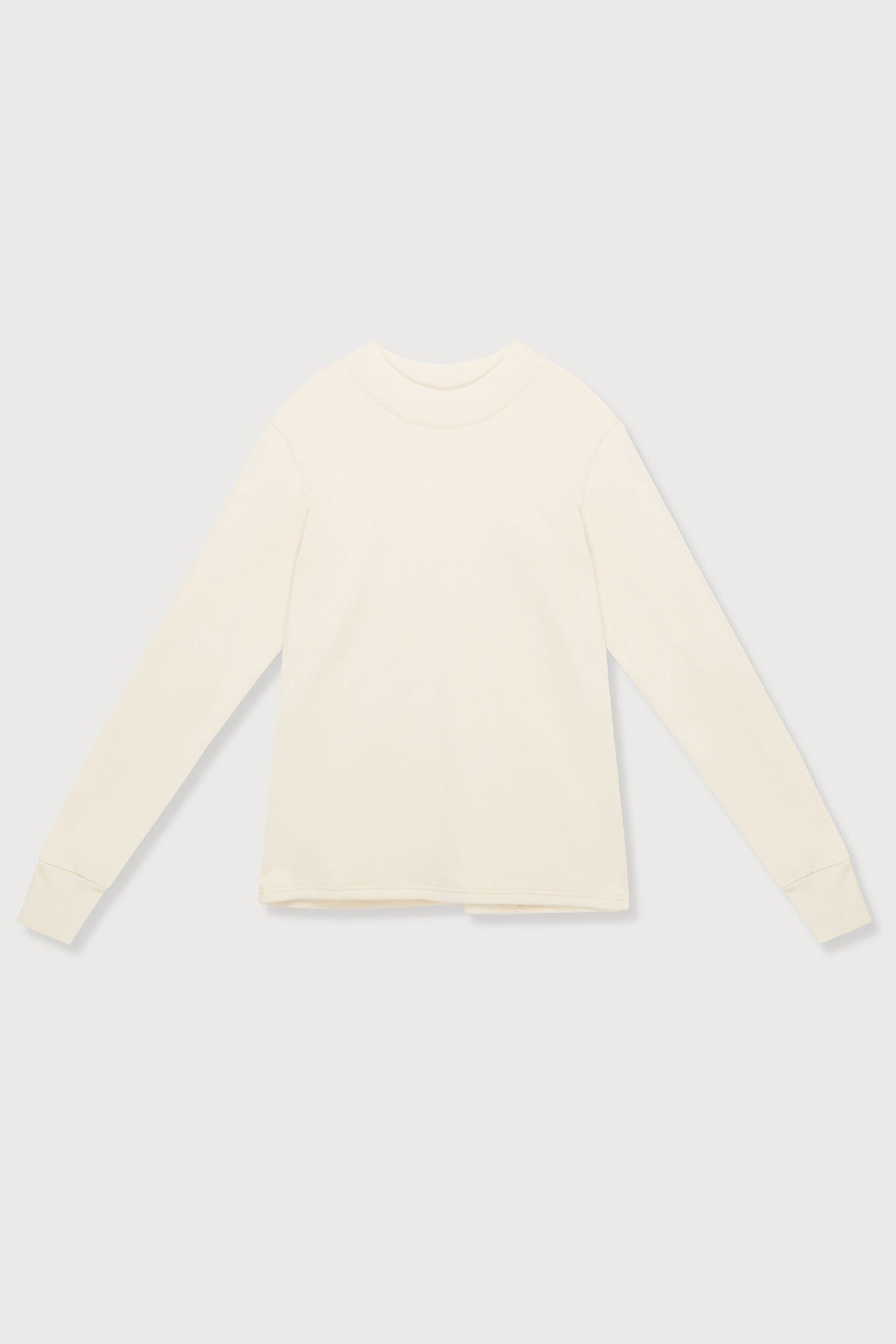 A.BCH A.33 Undyed Classic Fleecy Sweater in Organic Cotton