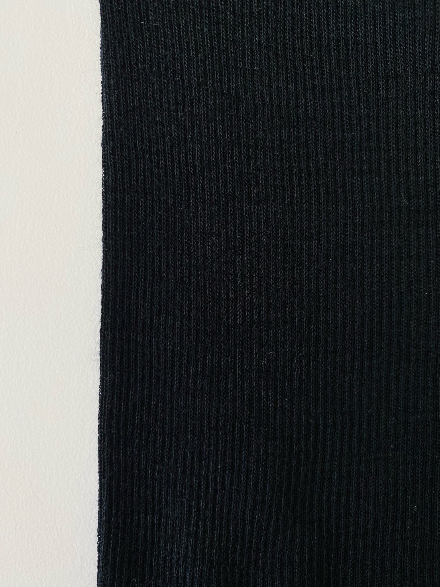 A.BCH A.34 Black Short Sleeve Thermal T-Shirt in Australian Merino