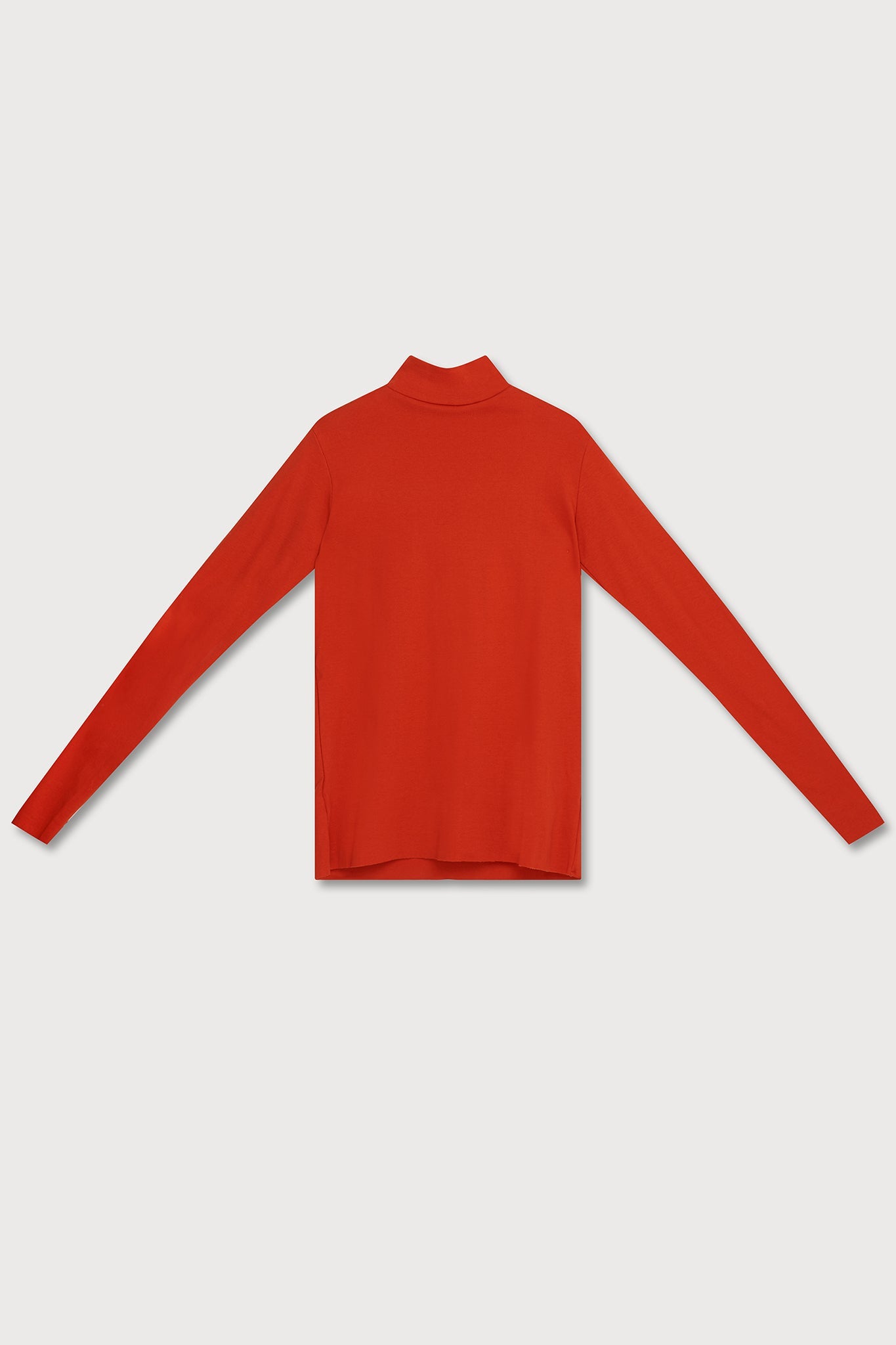 A.BCH A.36 Cherry Mock Neck Skivvy in Organic Cotton