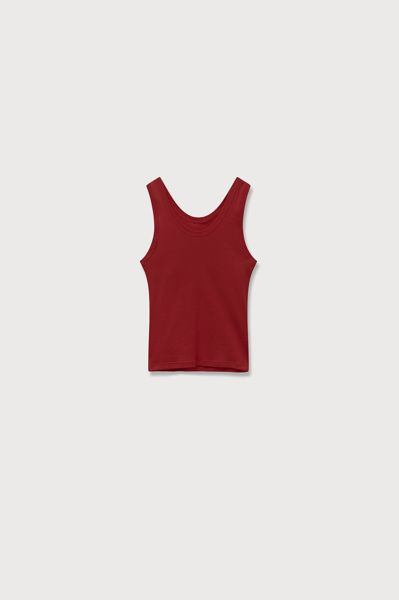 A.BCH A.44 Garnet Classic Tank in Organic Cotton