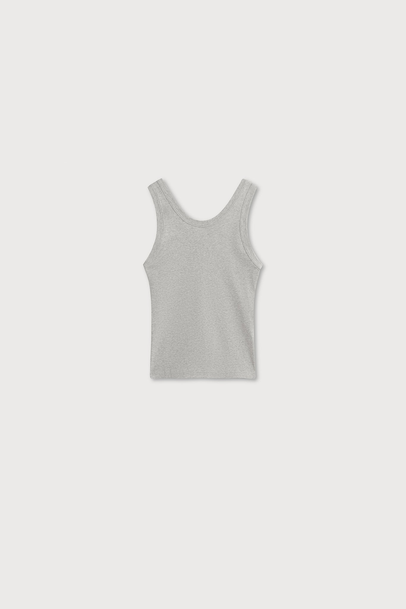 A.BCH A.44 Grey Marle Classic Tank in Organic Cotton
