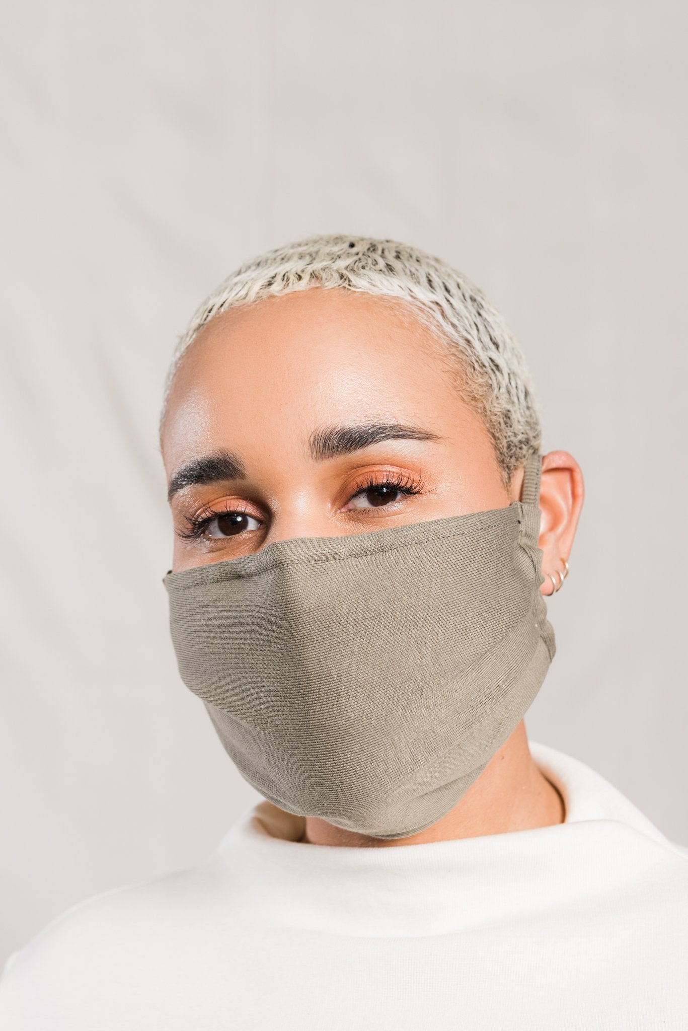 A.BCH A.00 Sage Dust Mask in Organic Cotton