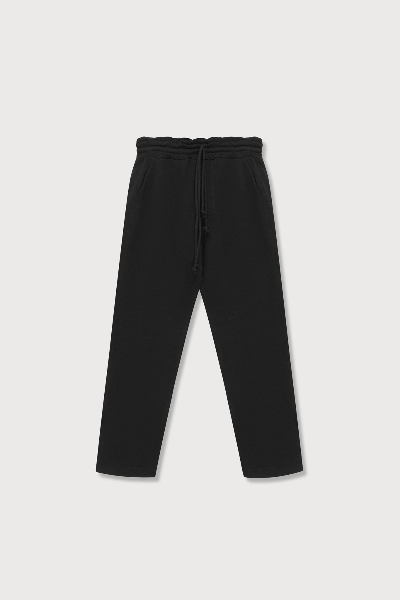 A.BCH A.32 Black Every Day Joggers in Organic Cotton Terry