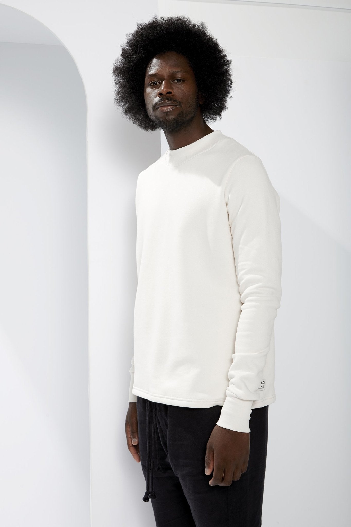 A.33 Fleecy Sweater in Undyed Organic Cotton | A.BCH
